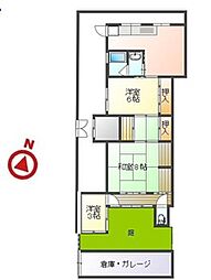 上野町平屋 東側
