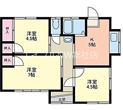 倉敷市福田町福田の一戸建て