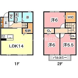 倉敷市西中新田の一戸建て