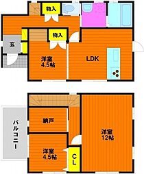 倉敷市茶屋町の一戸建て