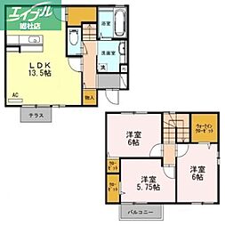 倉敷市新田の一戸建て