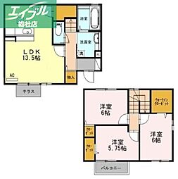 倉敷市新田の一戸建て