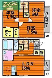 倉敷市四十瀬の一戸建て