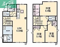 倉敷市西中新田の一戸建て