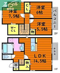倉敷市四十瀬の一戸建て