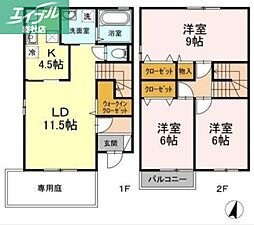 倉敷市安江の一戸建て