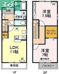 倉敷市西中新田の一戸建て