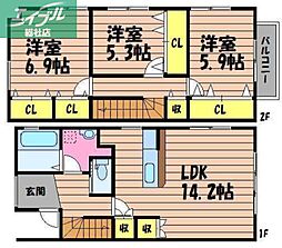 倉敷市中島の一戸建て