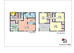 本庄市児玉町金屋第6　Cradle　garden　新築戸建　全2棟　1号棟