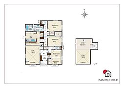 本庄市柏1丁目　ブルーミングガーデン　新築戸建　全2棟　2号棟