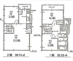 朝霞市岡3丁目　新築戸建　「朝霞」駅まで徒歩23分
