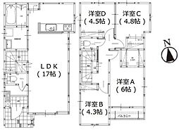 新築戸建　早良区有田1丁目2期　3号棟