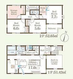 新築戸建　早良区飯倉3丁目第二十　1号棟