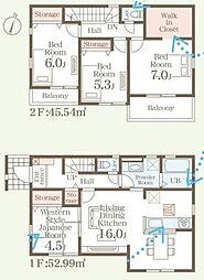 新築戸建　東区舞松原2丁目　2号棟