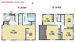 新築戸建　博多区浦田1丁目11期　4号棟