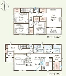 新築戸建　早良区梅林6丁目第六　2号棟