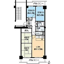 ユニライフ北大阪1号棟 202