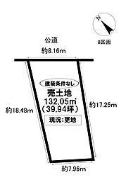 売土地 桝塚西町南山 全8区画