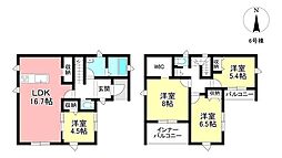 新築戸建 西中山町辻貝戸　全6区画