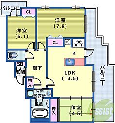 プレジール三ノ宮