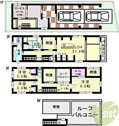 薬師通1丁目一戸建て