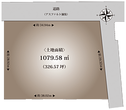 名取市本郷　売地