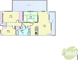 ダイアパレス豊中城山 403