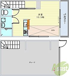 豊中市宮山町ガレージハウス