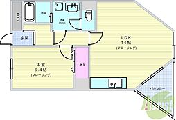テアトルメゾン豊中 205