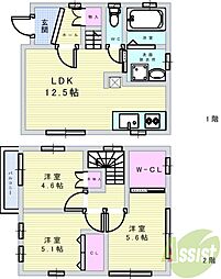 フジパレス戸建賃貸西小路II 1