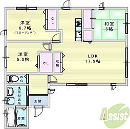 鶯が丘戸建貸家 A棟