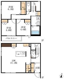 ヘーベルヴィラージュ白山C棟 101