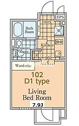 アレーロ大岡山テラス（ALERO　Ookayama Terrace） 102