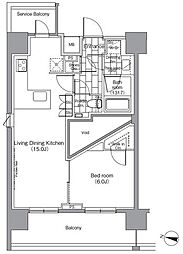 パークハビオ恵比寿 1201