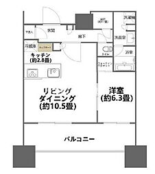 白金ザ・スカイ（SHIROKANE The SKY）西棟 W818