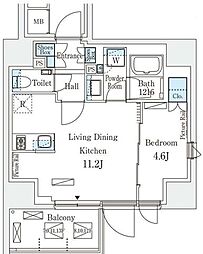 プライムガーデン恵比寿南 1001