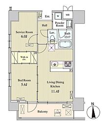 ザ・マグノリアガーデン恵比寿 802