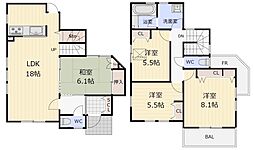 中古戸建　緑区三保町