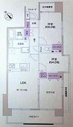 横浜小机西パーク・ホームズ彡5階部分につき開放感良好