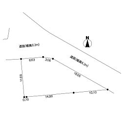 取手市藤代　土地