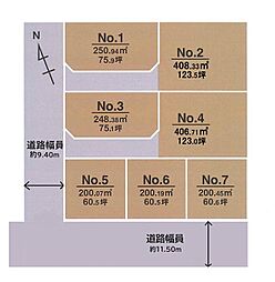 土浦市蓮河原新町の土地