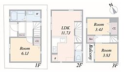 栄町　新築戸建　B号棟