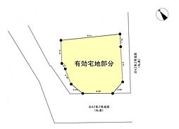 北新宿3丁目　建築条件付売地