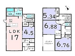 新築戸建　甲賀市水口町古城が丘　新築2号棟