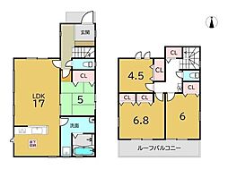 新築戸建　野洲市近江富士1丁目　2号棟
