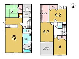 新築戸建　野洲市近江富士3丁目　1号棟