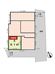 荒川区町屋6丁目 建築条件なし5区画 4号地