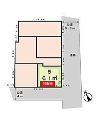 荒川区町屋6丁目 建築条件なし5区画 5号地