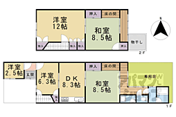 京都市中京区油小路通蛸薬師下る山田町の一戸建て