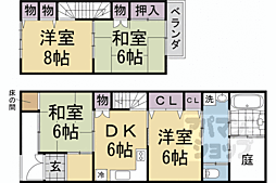 京都市南区西九条藤ノ木町の一戸建て